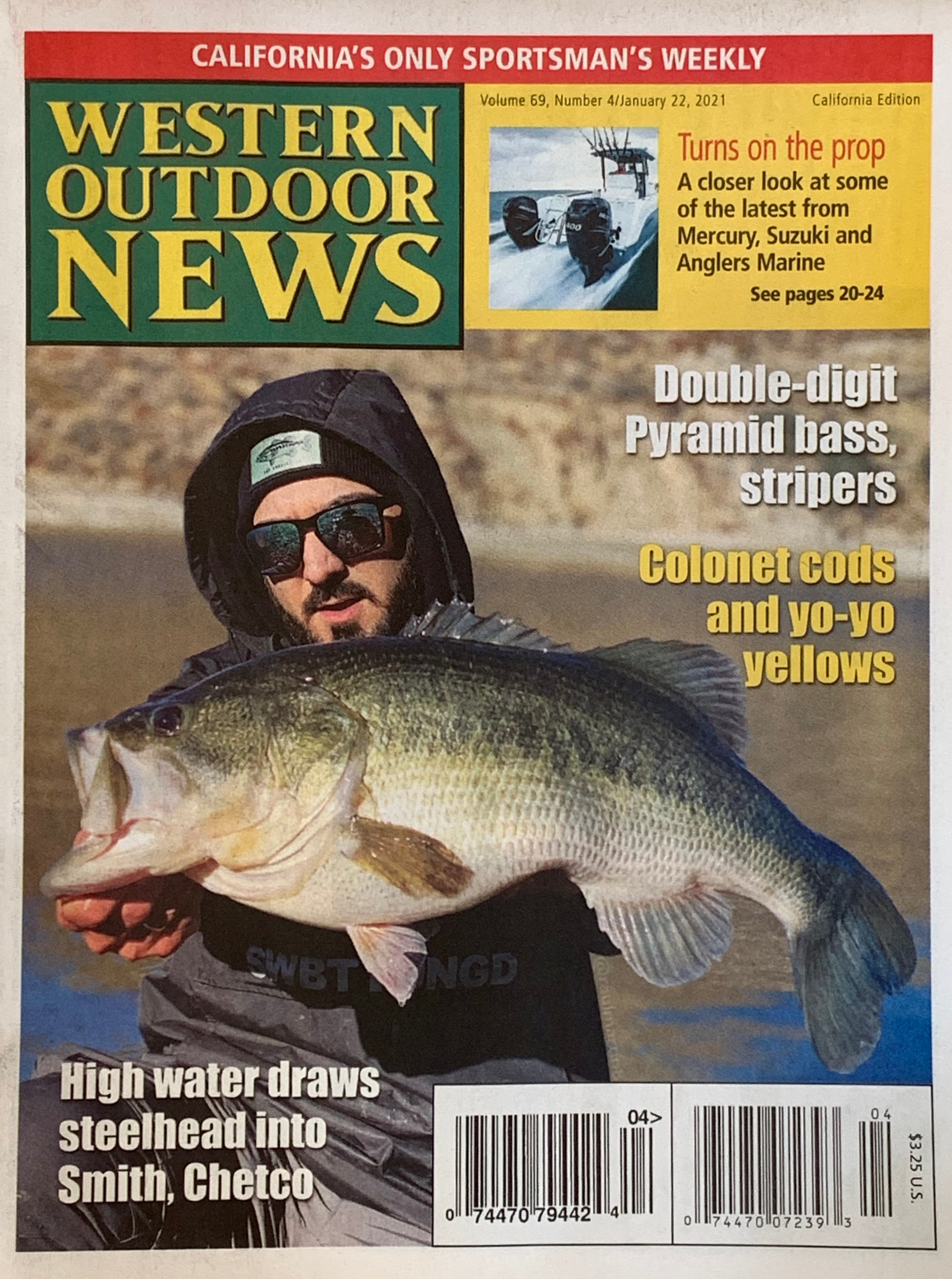 Raul on the cover of Western Outdoor News